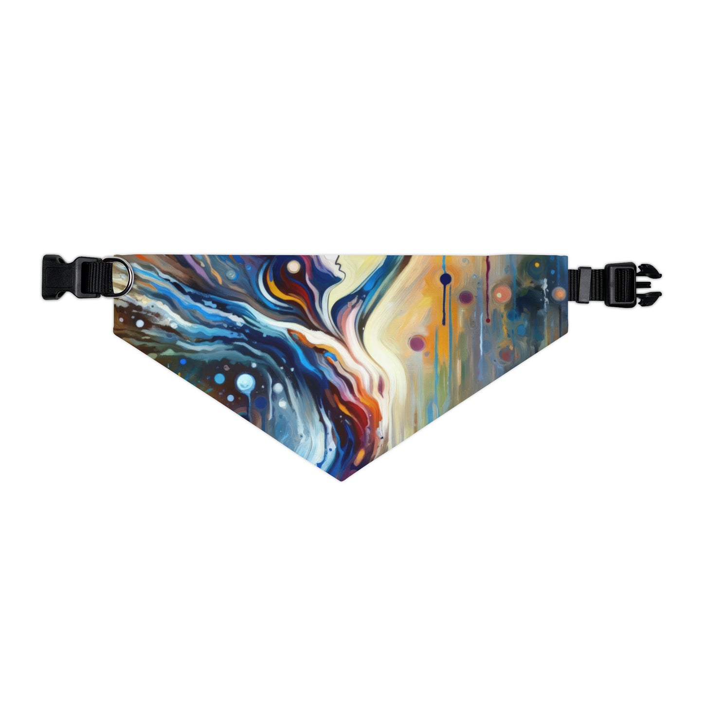 Journey Embrace Tachism Pet Bandana Collar