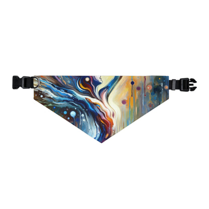 Journey Embrace Tachism Pet Bandana Collar