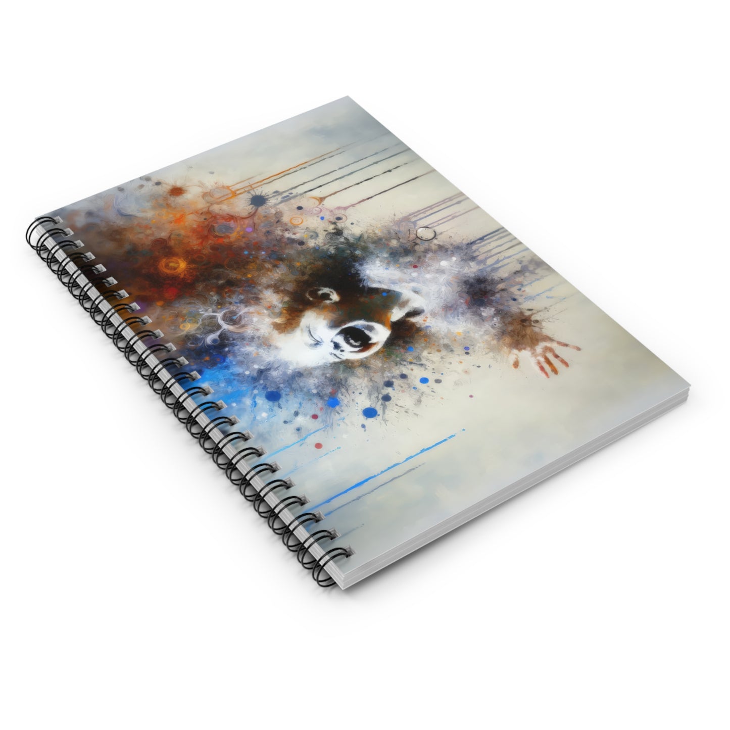 Laughter Essence Presence Spiral Notebook - Ruled Line