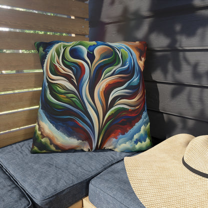 Interconnected Earth Advocates Outdoor Pillows