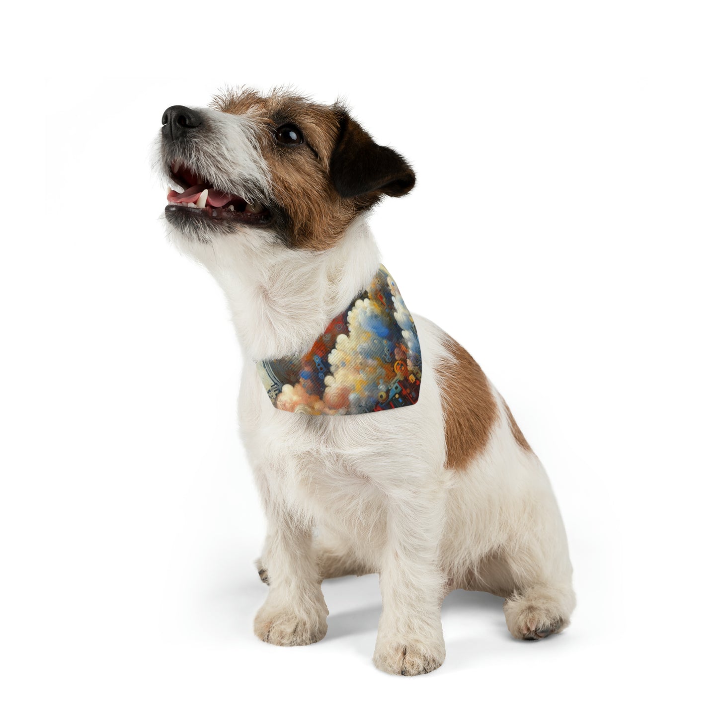 Cloud Community Crafting Pet Bandana Collar