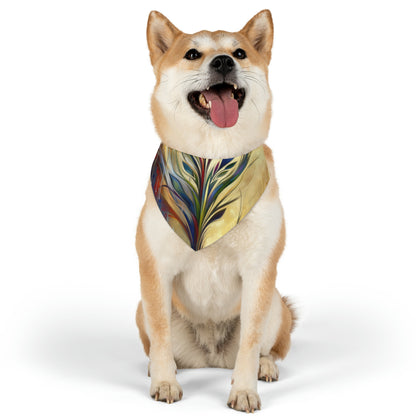 Pruning Distraction Tachism Pet Bandana Collar