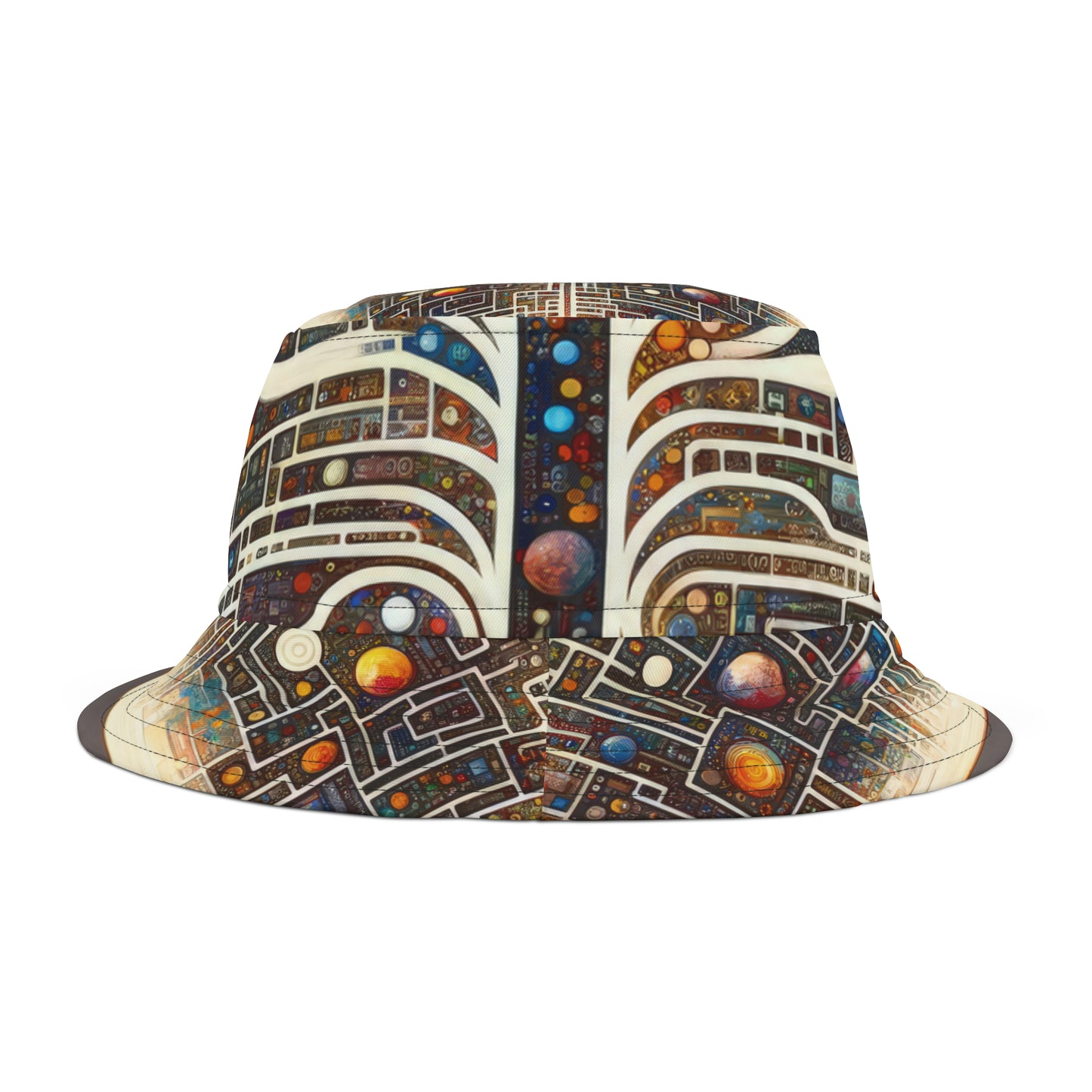 Syncing Silicon Spirituality Bucket Hat (AOP)