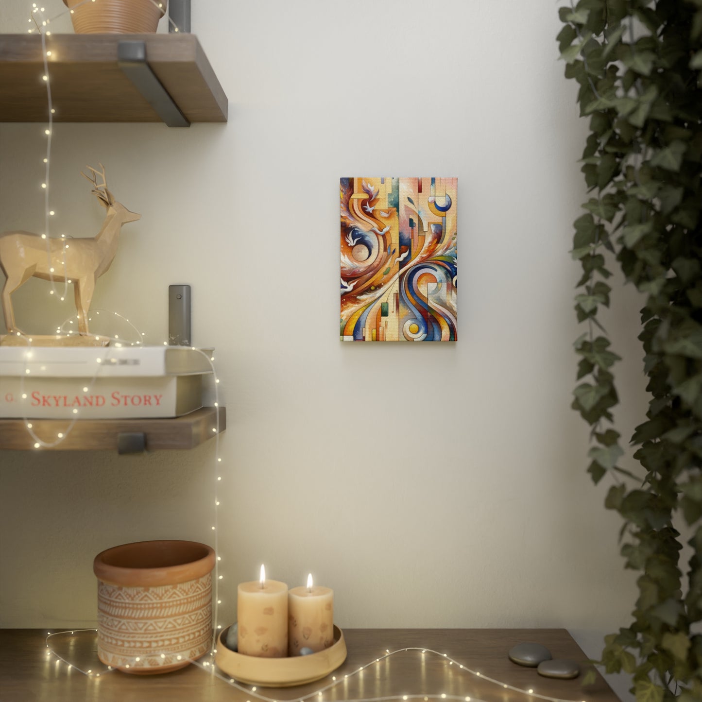 Companionable Lightness Journey Canvas Photo Tile