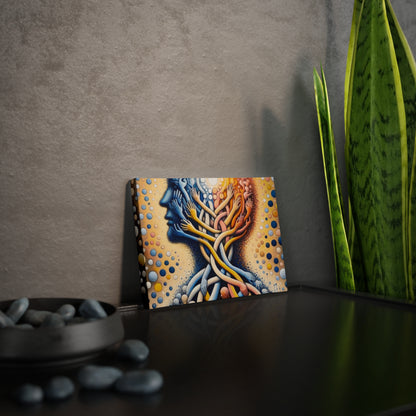 Unveiling Inner Essence Canvas Photo Tile