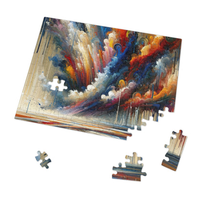 Grandiose Transformation Tachism Jigsaw Puzzle (30, 110, 252, 500,1000-Piece)
