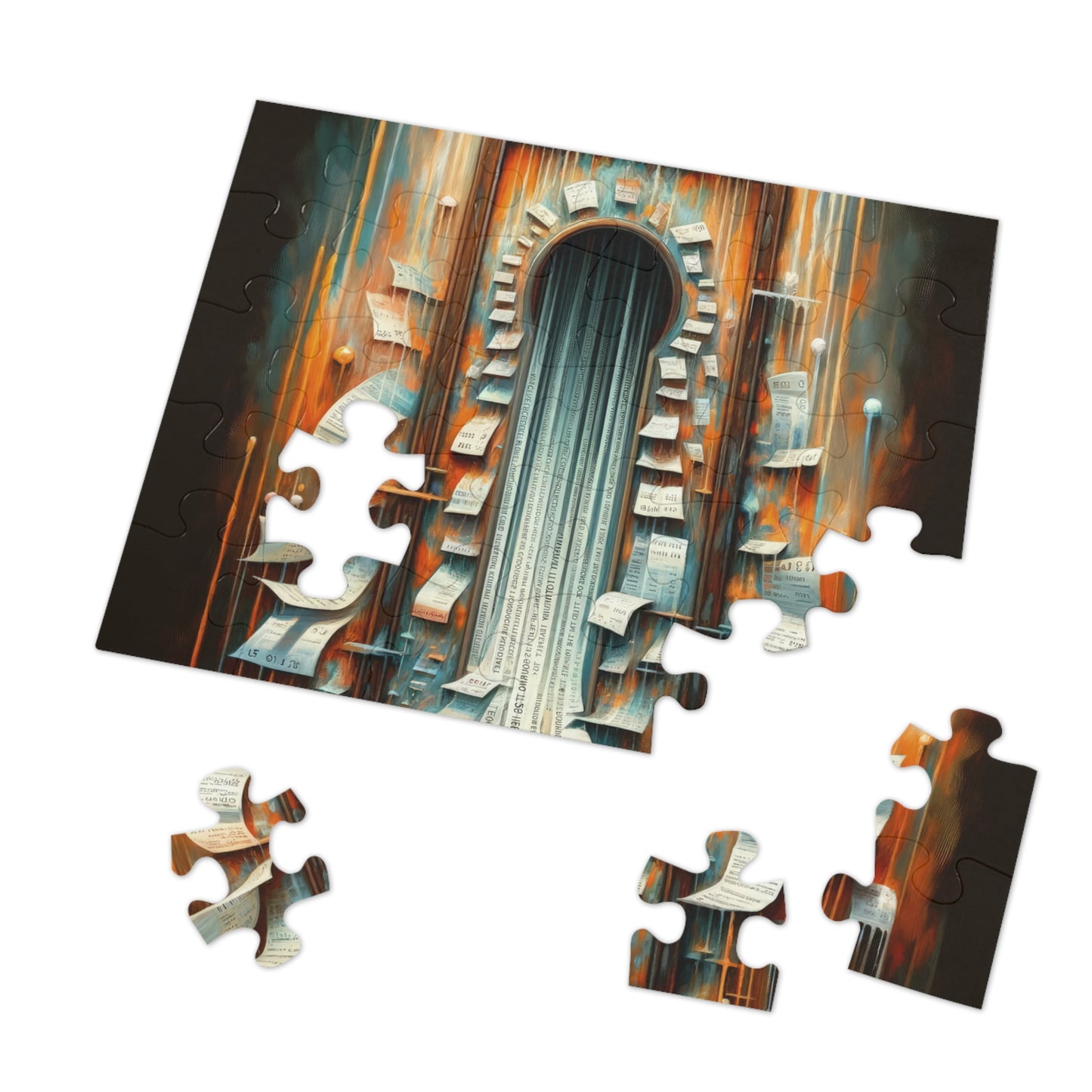 Illuminated Truths Mirror Jigsaw Puzzle (30, 110, 252, 500,1000-Piece)