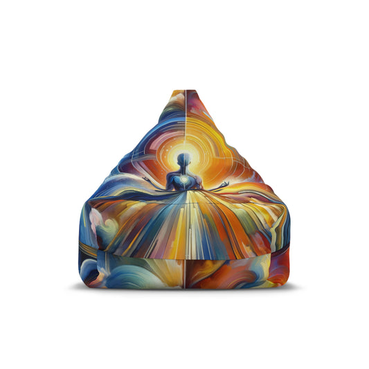 Techno Spiritual Synthesis Bean Bag Chair Cover