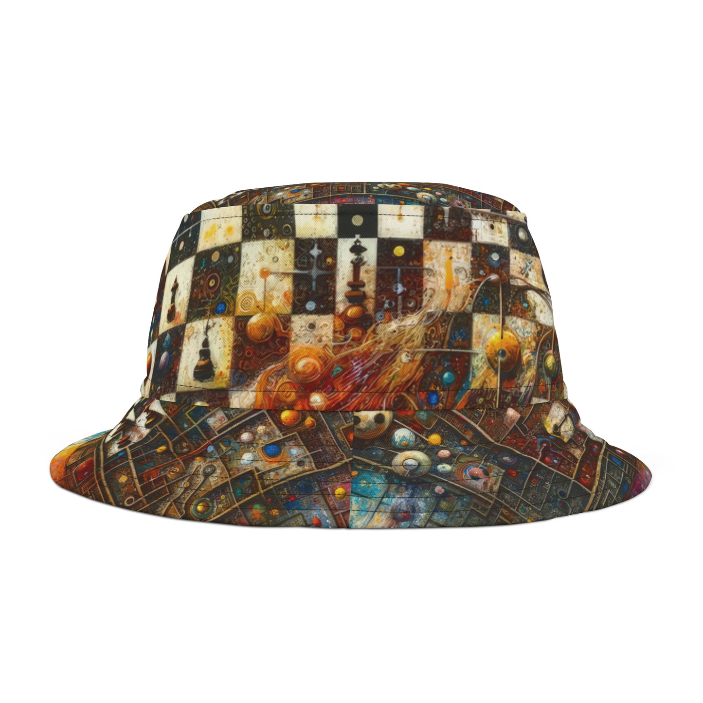 Cosmic Chess Integration Bucket Hat (AOP)