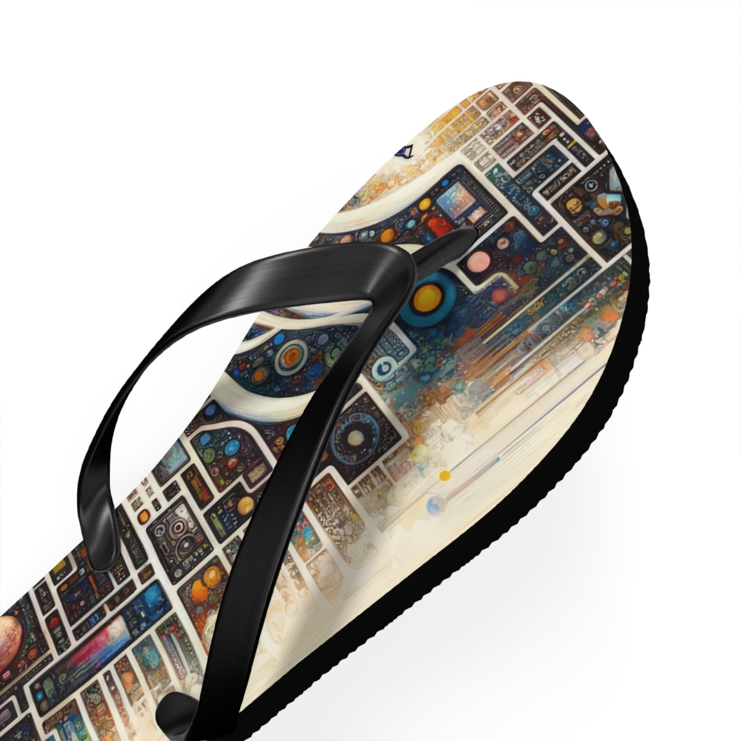 Syncing Silicon Spirituality Flip Flops