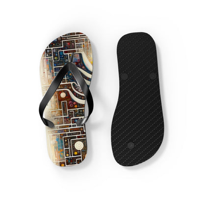 Syncing Silicon Spirituality Flip Flops
