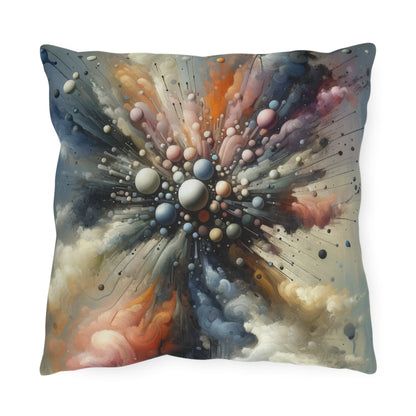 Impactful Deeds Ripple Outdoor Pillows