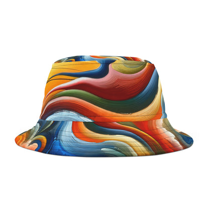 Empathetic Lifeline Abstract Bucket Hat (AOP)