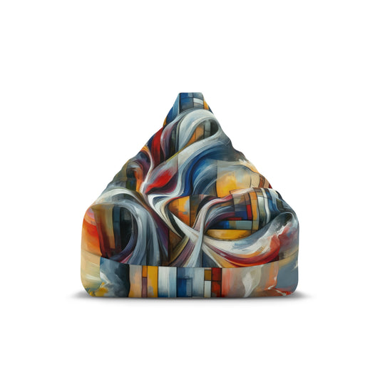 Transcending Abstract Limitations Bean Bag Chair Cover