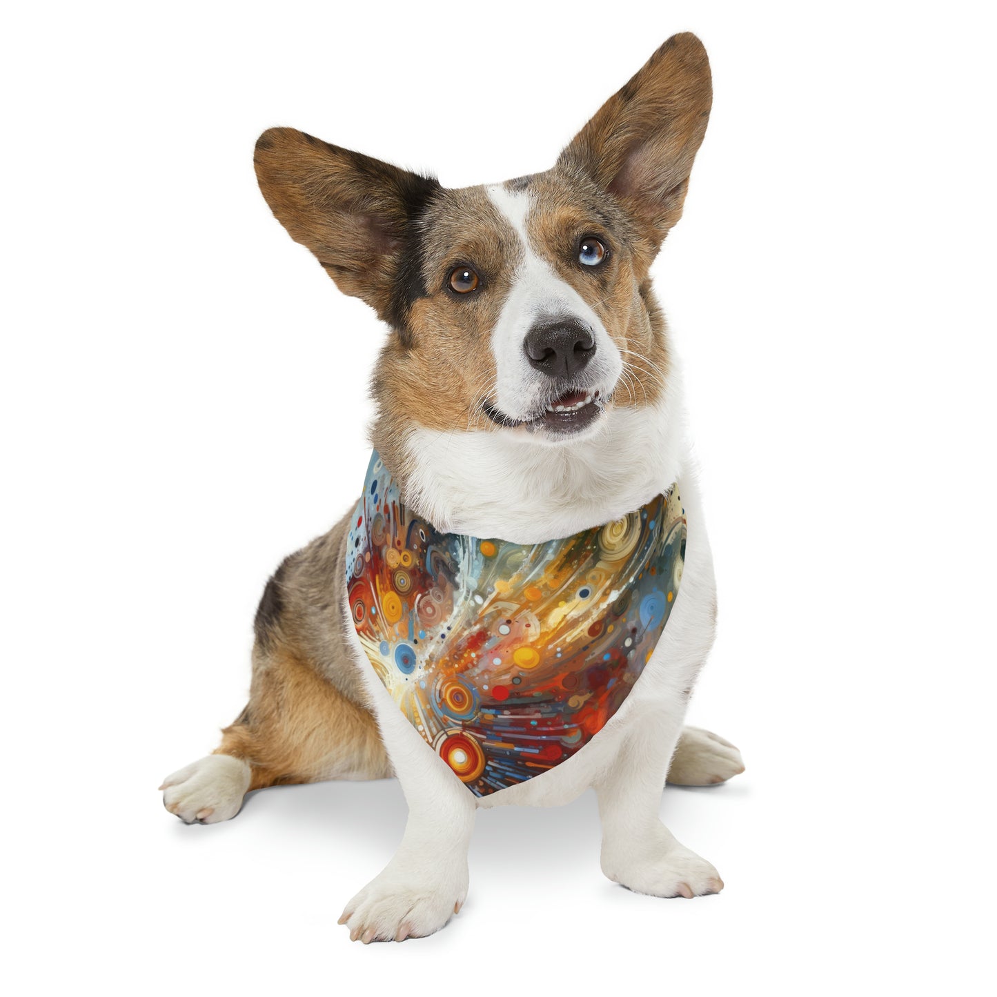 Desire Visualization Tachism Pet Bandana Collar