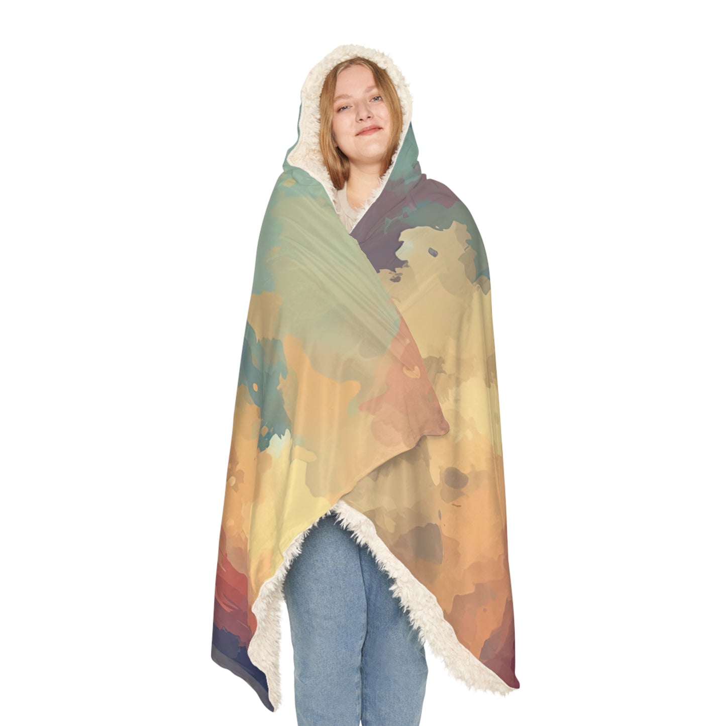 Dusky Sky Glow Snuggle Blanket