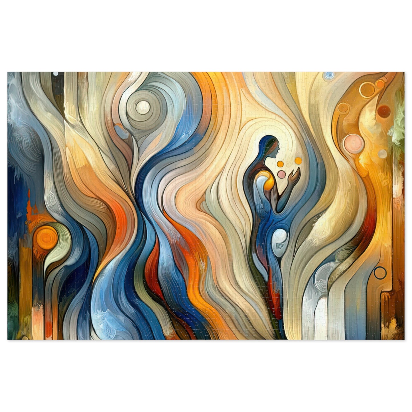 Self Embrace Benevolence Jigsaw Puzzle (30, 110, 252, 500,1000-Piece)