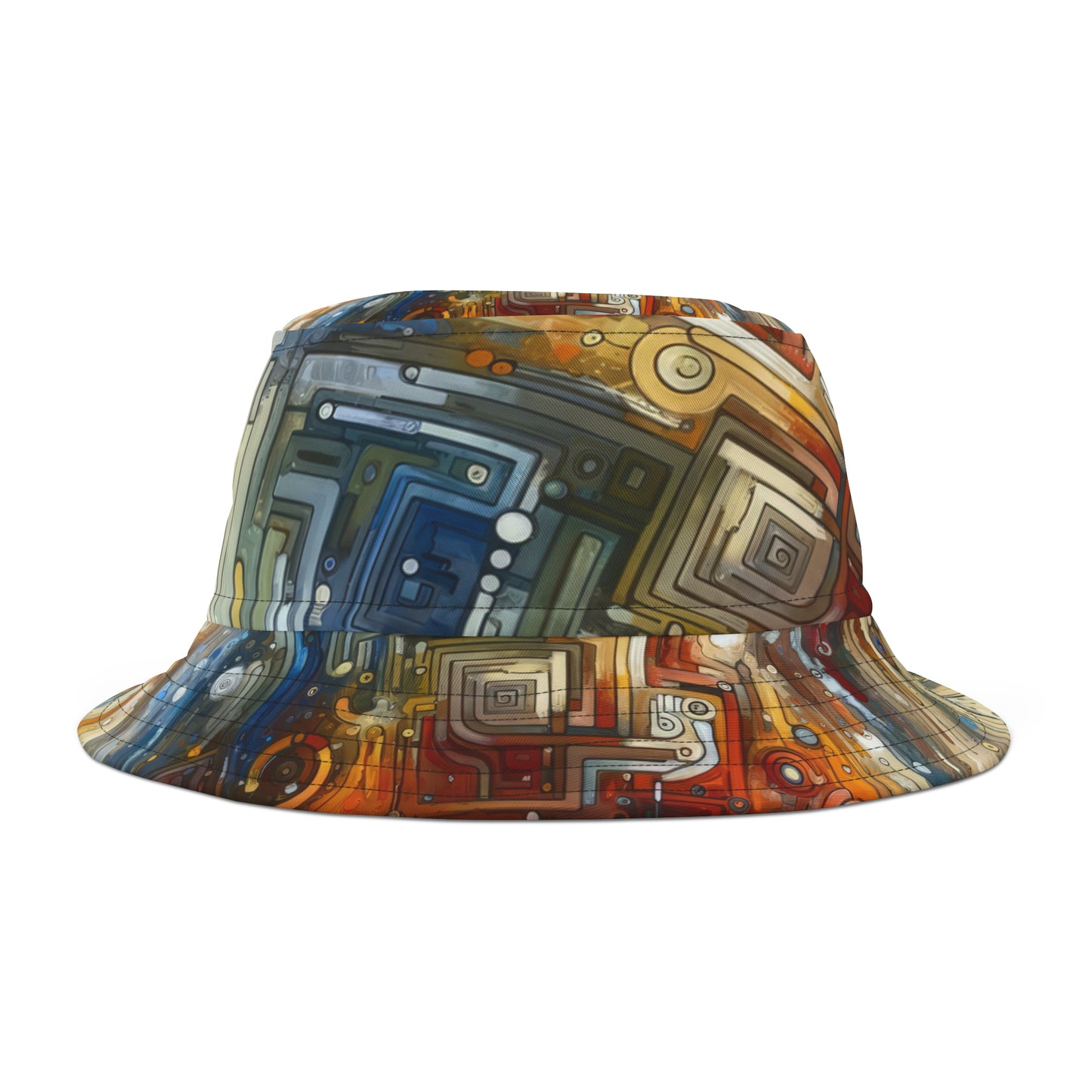 Converging Unity Path Bucket Hat (AOP)