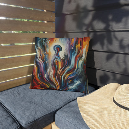 Threshold Collective Consciousness Outdoor Pillows