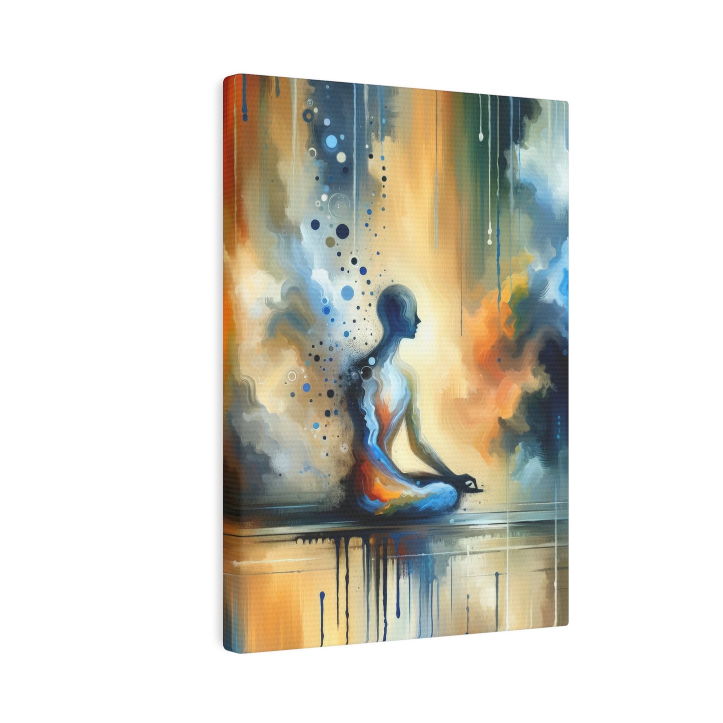 Resonance Abstract Healing Canvas Photo Tile