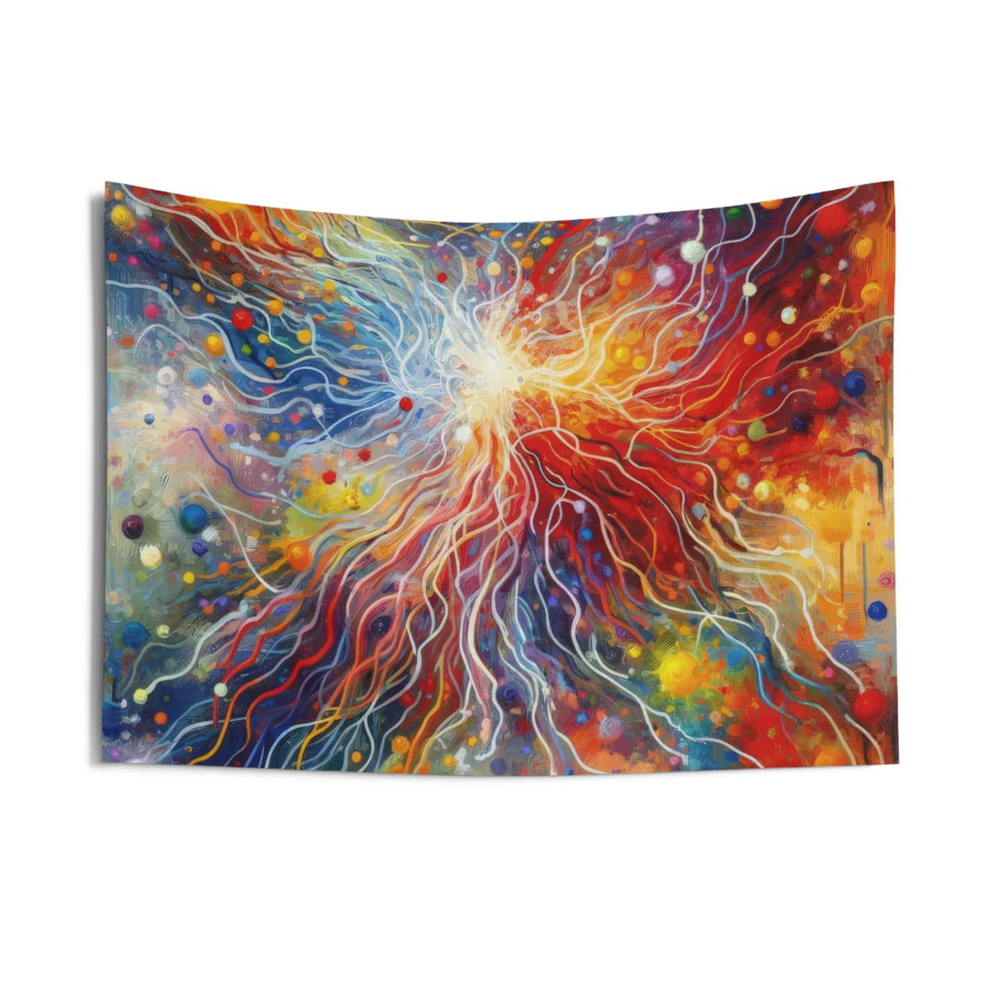 Emotive Yarn Explosion Indoor Wall Tapestries