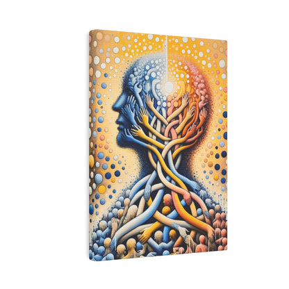 Unveiling Inner Essence Canvas Photo Tile