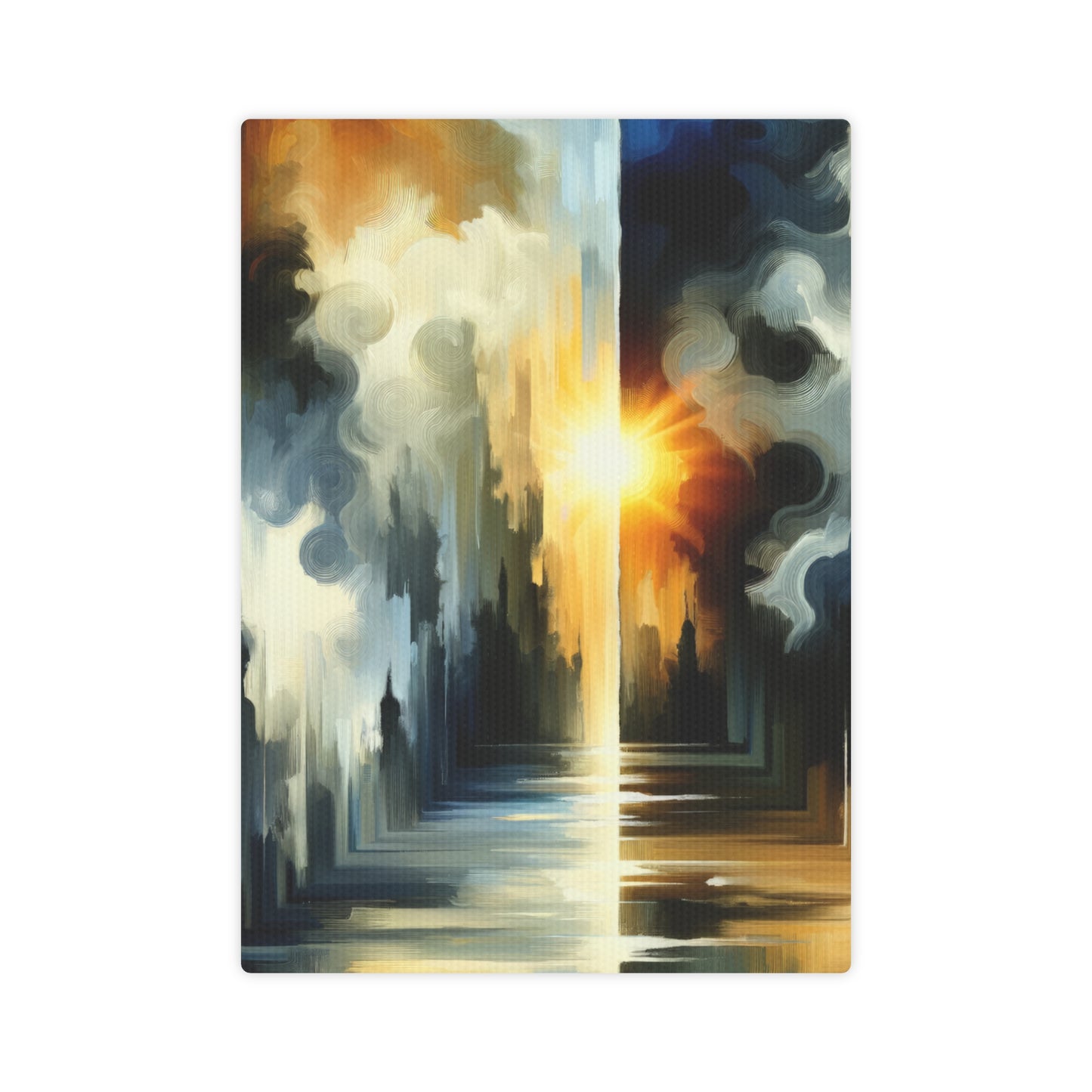 Dawn Dispels Darkness Canvas Photo Tile