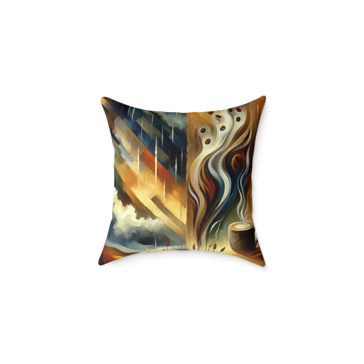 Aromatic Earth Encounter Spun Polyester Pillow