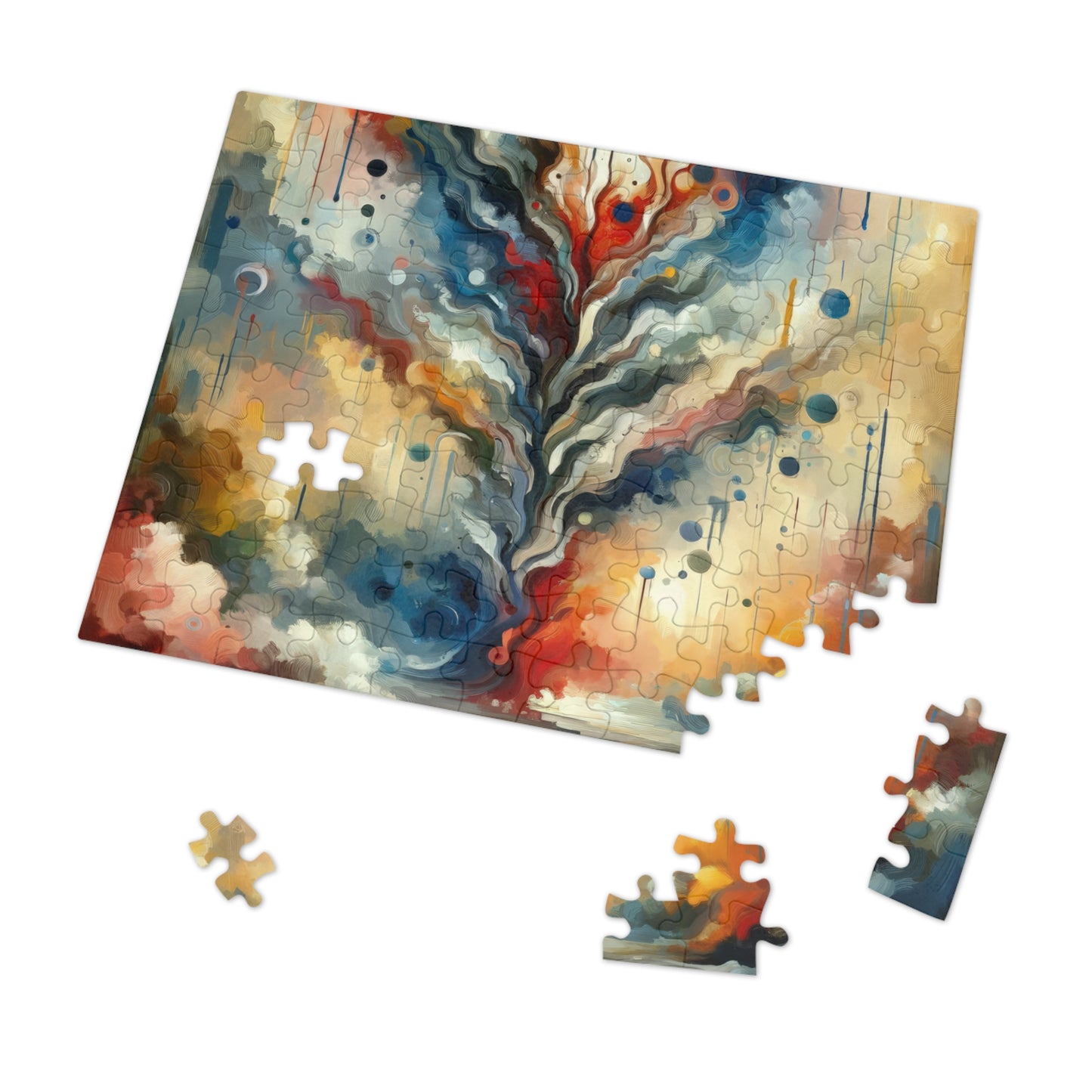 Abstract Forgiveness Offering Jigsaw Puzzle (30, 110, 252, 500,1000-Piece)