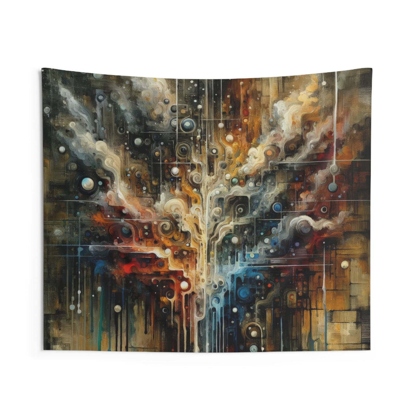 Integral Stewardship Abstract Indoor Wall Tapestries