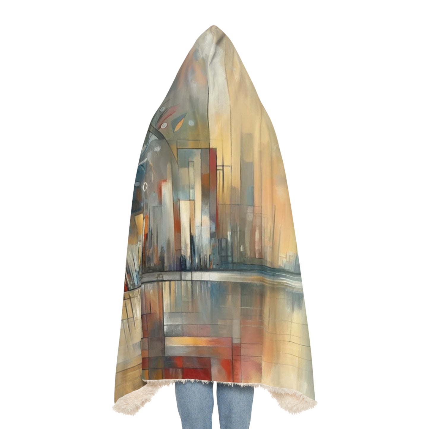 Abstract Buzzing Stillness Snuggle Blanket