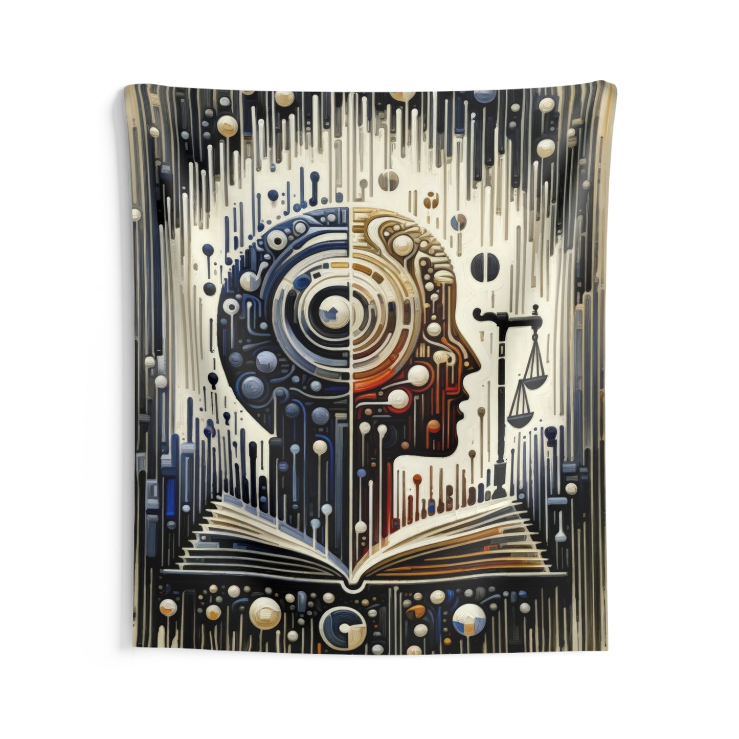 Critique Analytical Deliberation Indoor Wall Tapestries