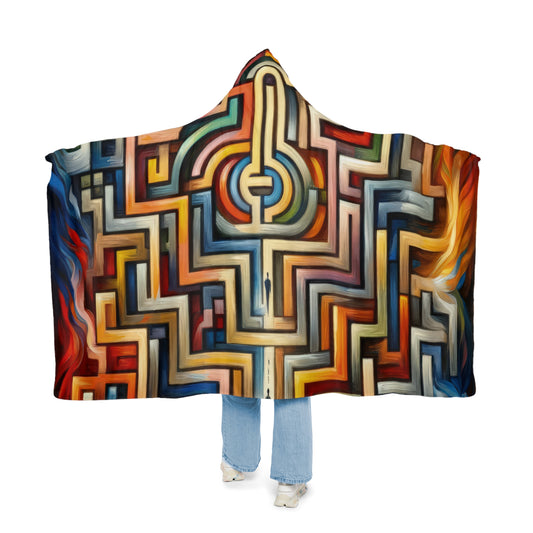 Labyrinthine Love Choices Snuggle Blanket