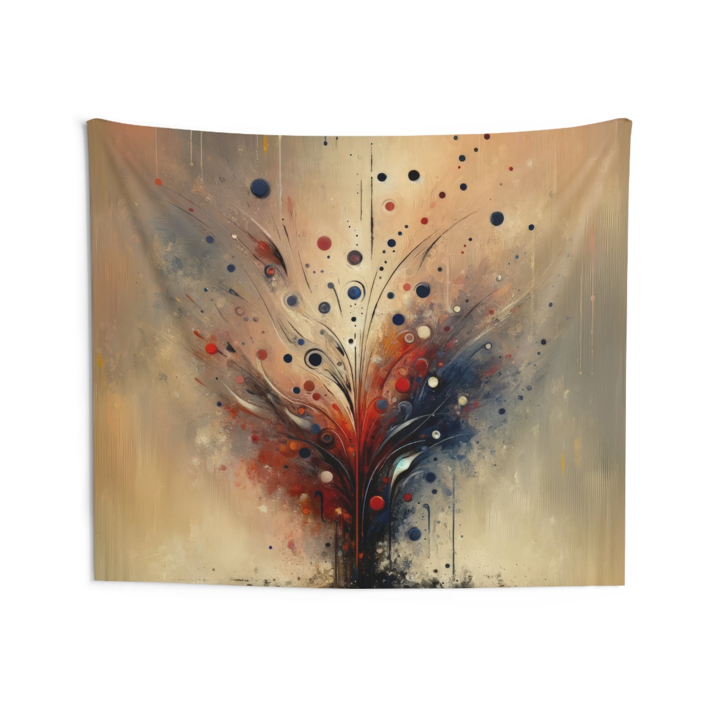 Whispering Thoughts Emergence Indoor Wall Tapestries
