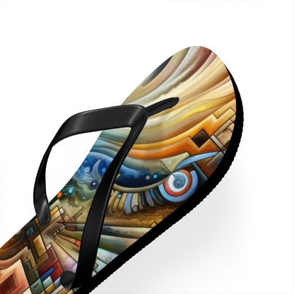 Awakening Spiral Empowerment Flip Flops