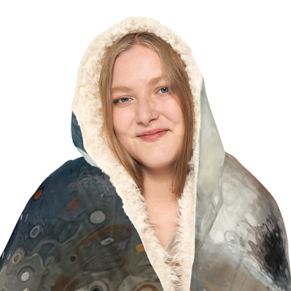 Ephemeral Hour Residue Snuggle Blanket