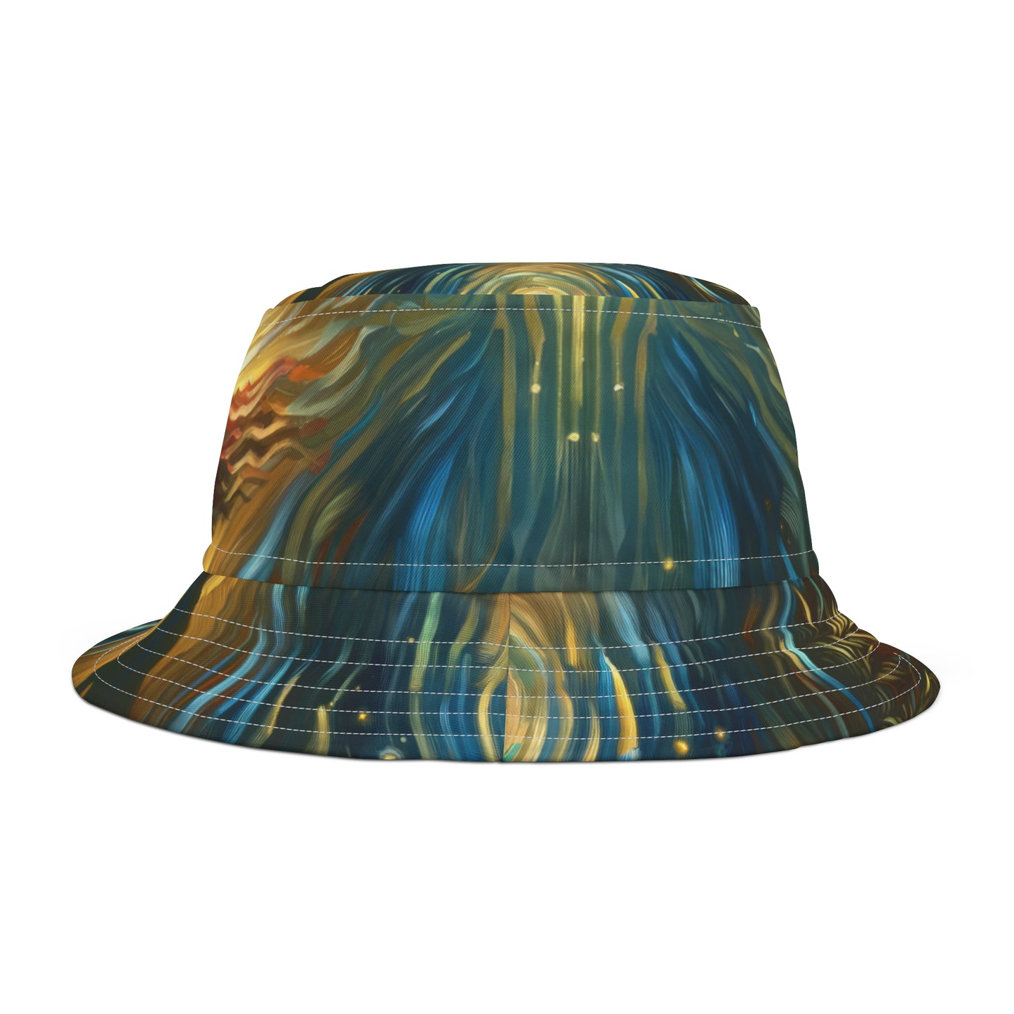 Solitary Evening Departure Bucket Hat (AOP)