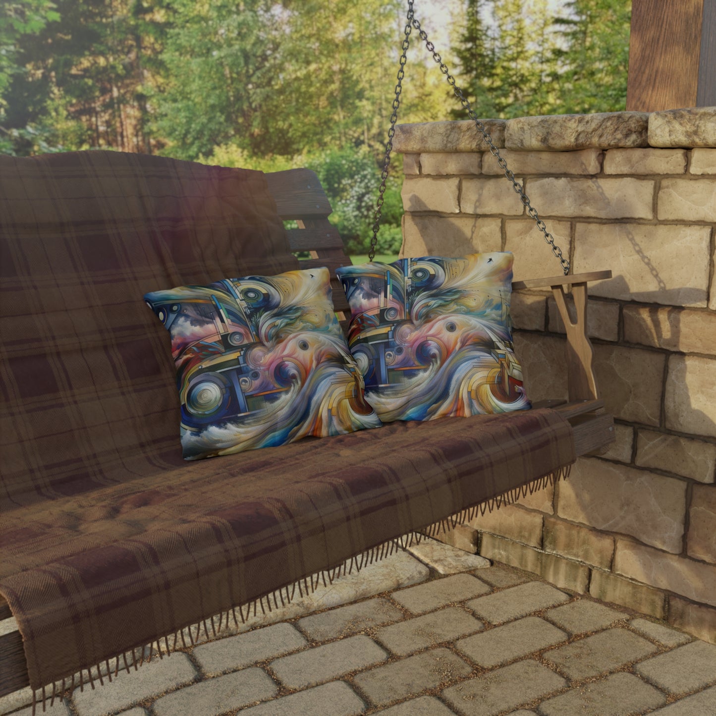 Sovereign Integral Journey Outdoor Pillows