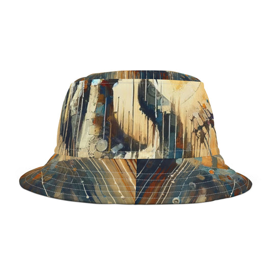 Sovereign Reflective Tachism Bucket Hat (AOP)