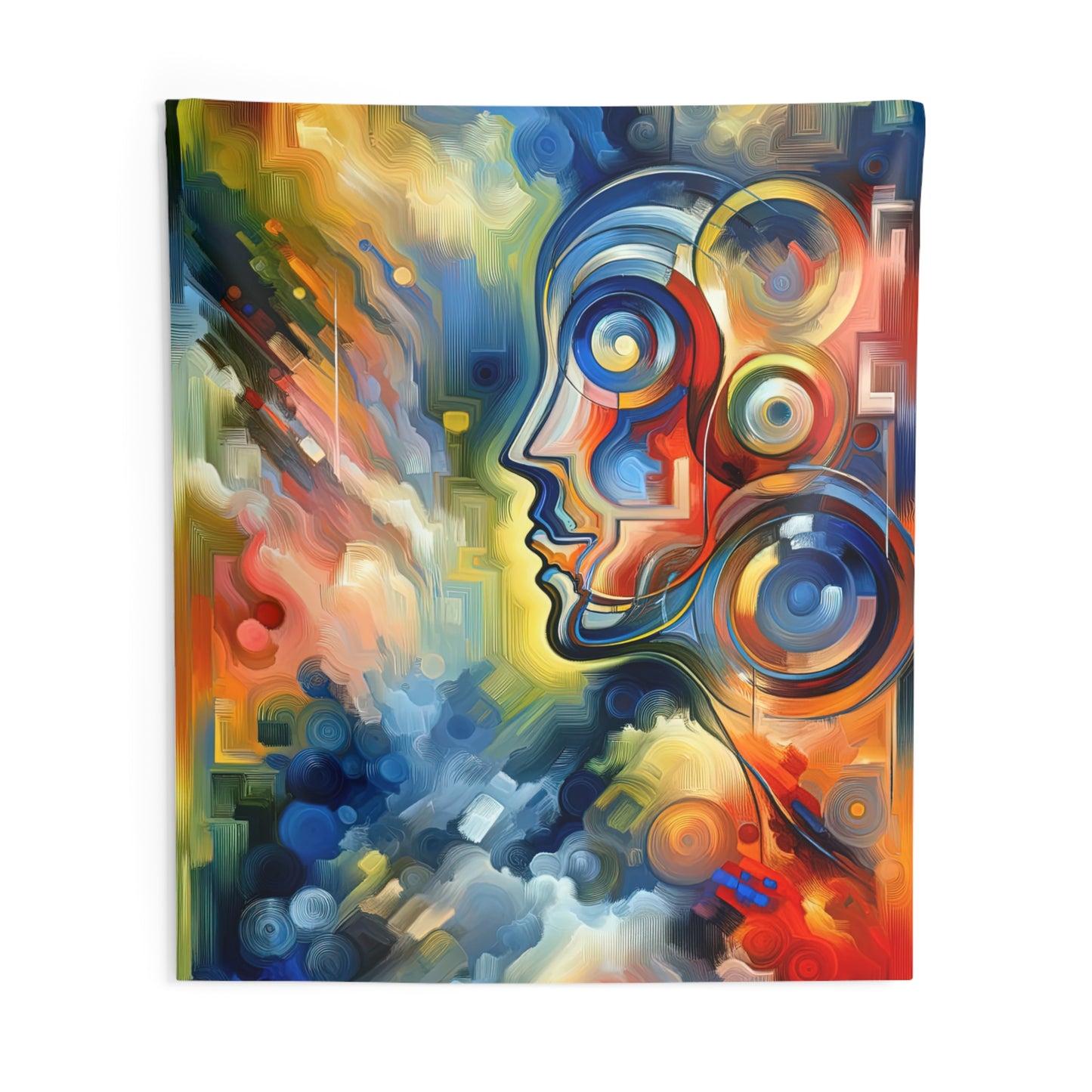 Emotional Perception Abstract Indoor Wall Tapestries