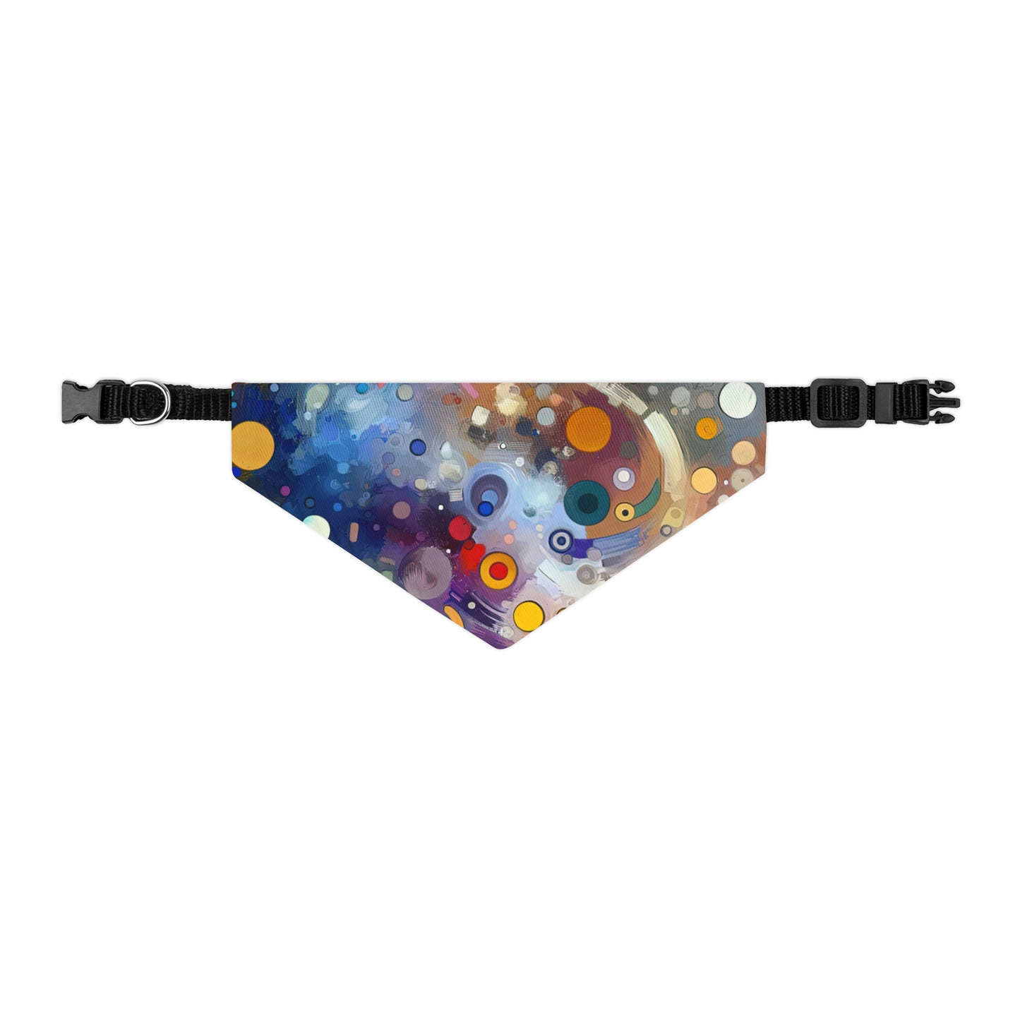 Humorous Unified Tachism Pet Bandana Collar