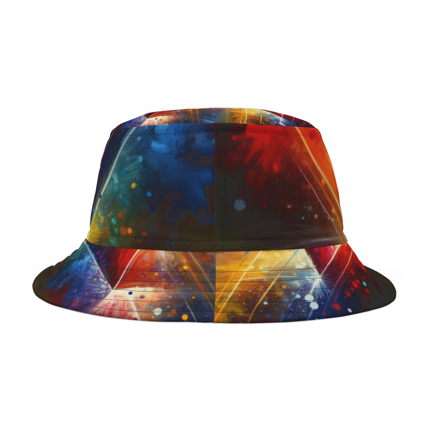 Prismatic Light Spectrum Bucket Hat (AOP)