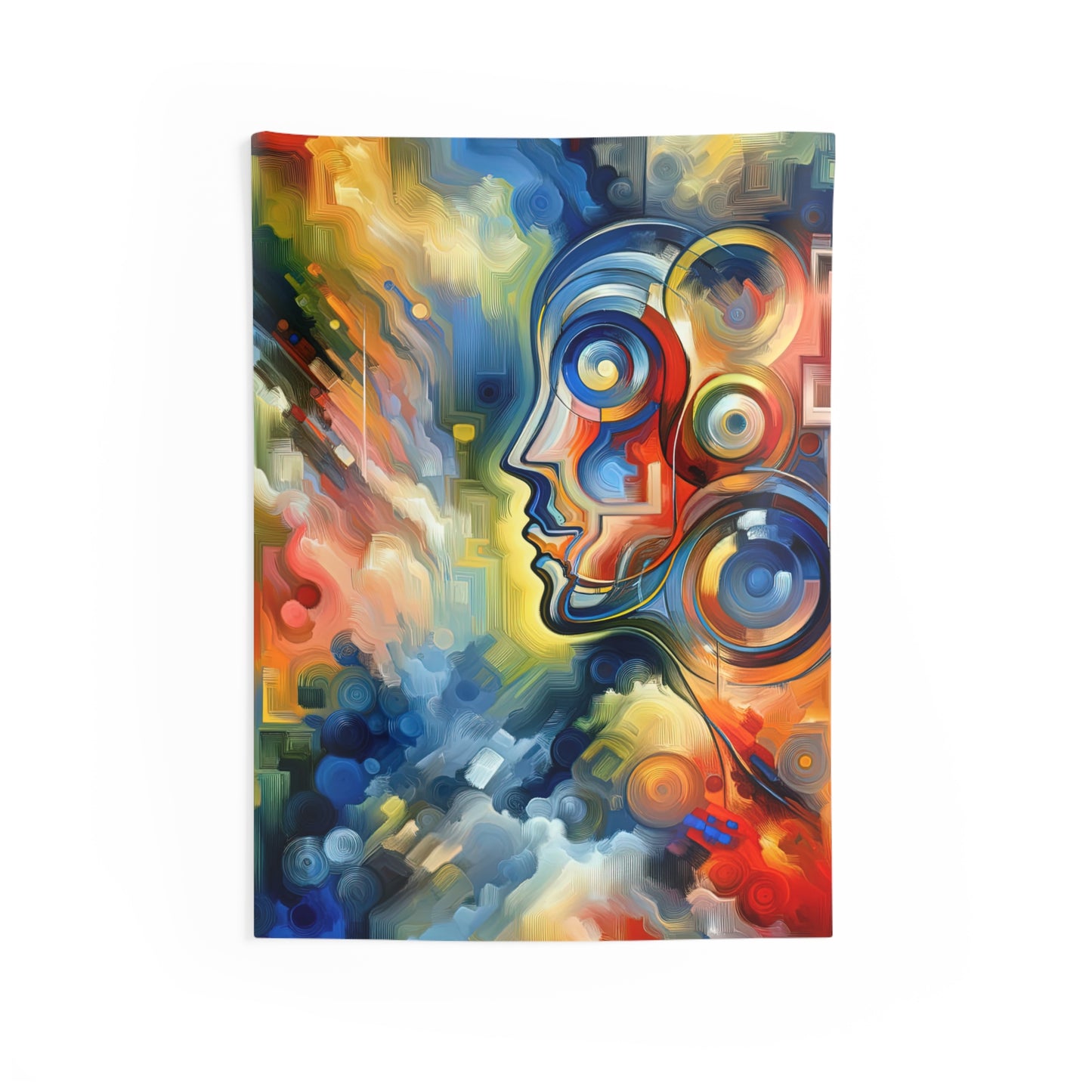 Emotional Perception Abstract Indoor Wall Tapestries