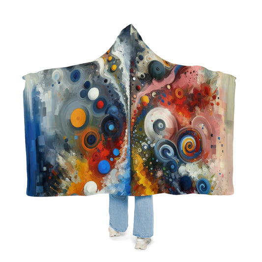 Unity Duality Abstraction Snuggle Blanket