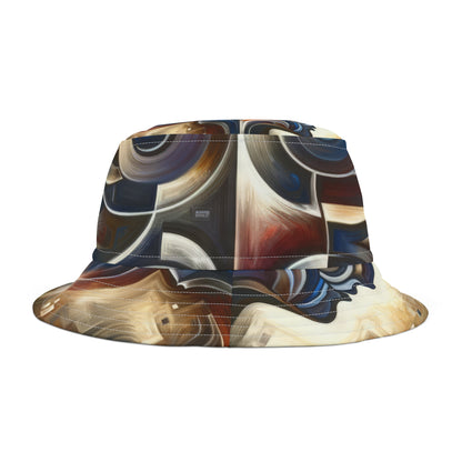 Wisdom Confluence Tachism Bucket Hat (AOP)