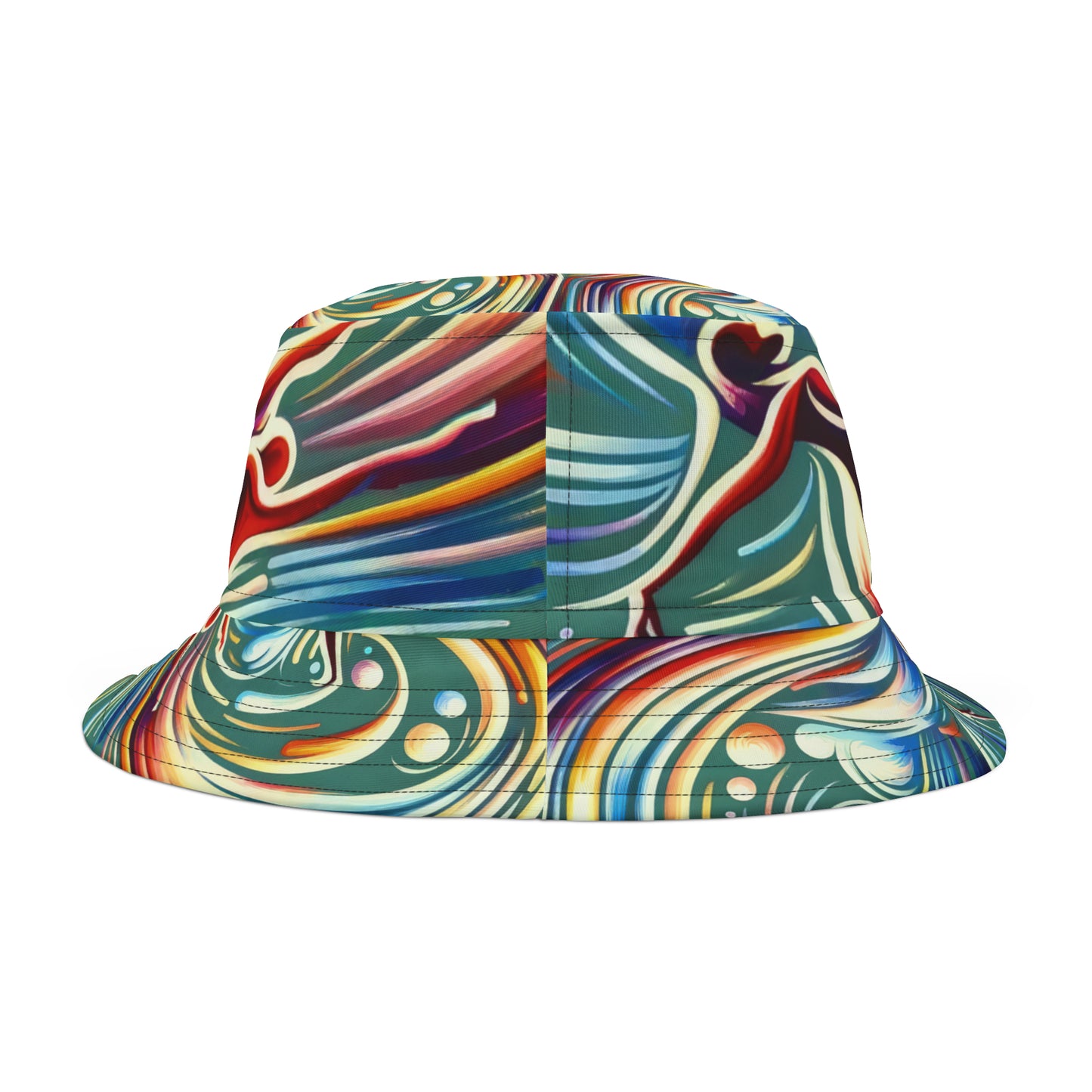 Choreographic Mindful Tachism Bucket Hat (AOP)