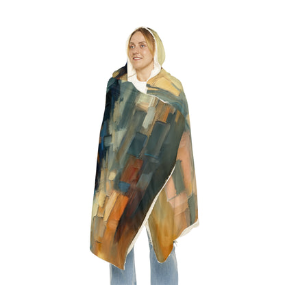 Urban Tachism Encounter Snuggle Blanket