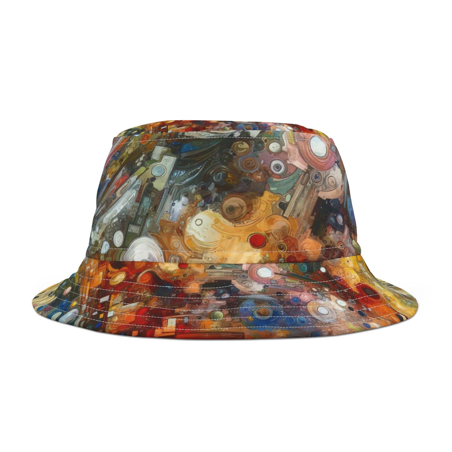 Perception Mosaic Abstract Bucket Hat (AOP)