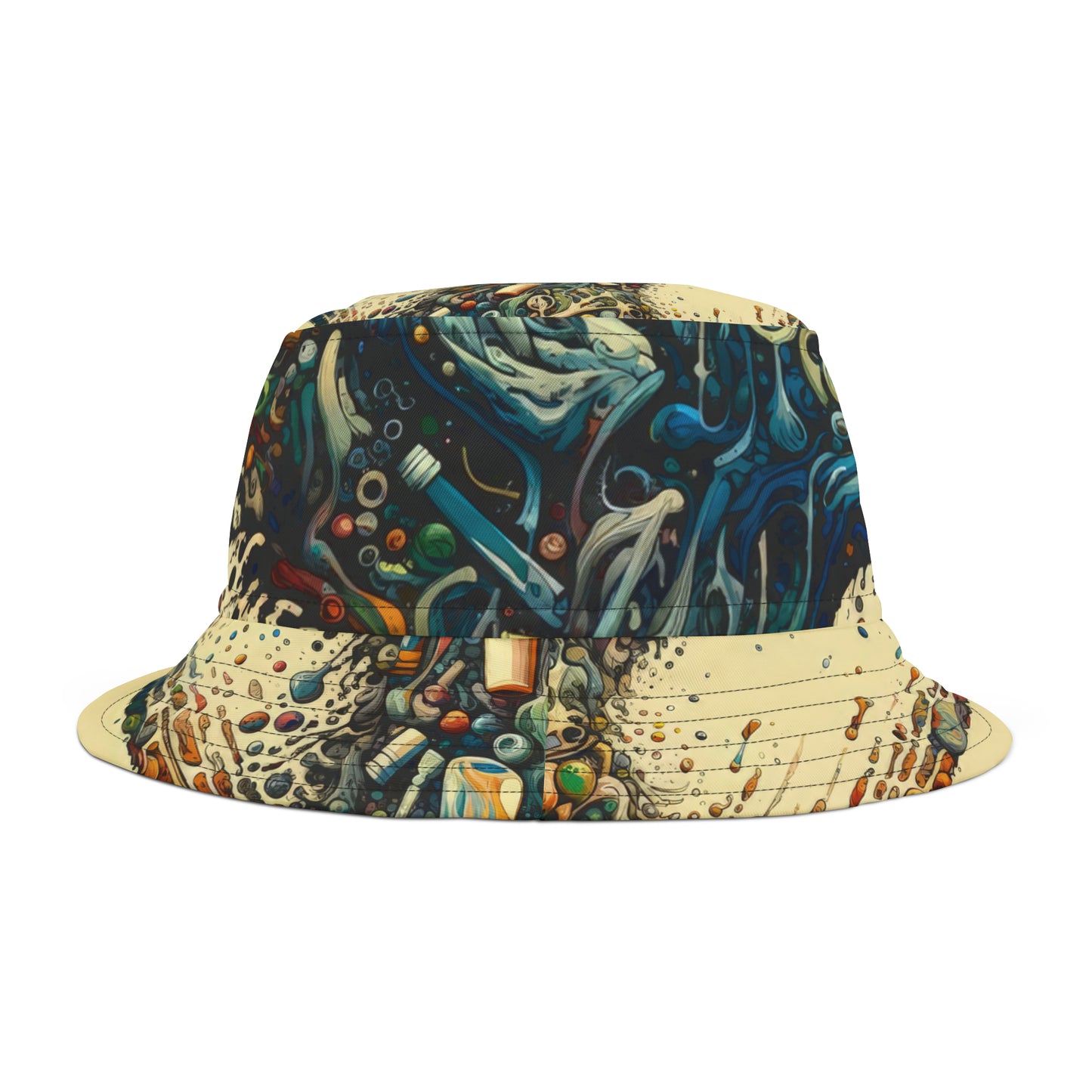 Rethinking Consumption Transformation Bucket Hat (AOP)