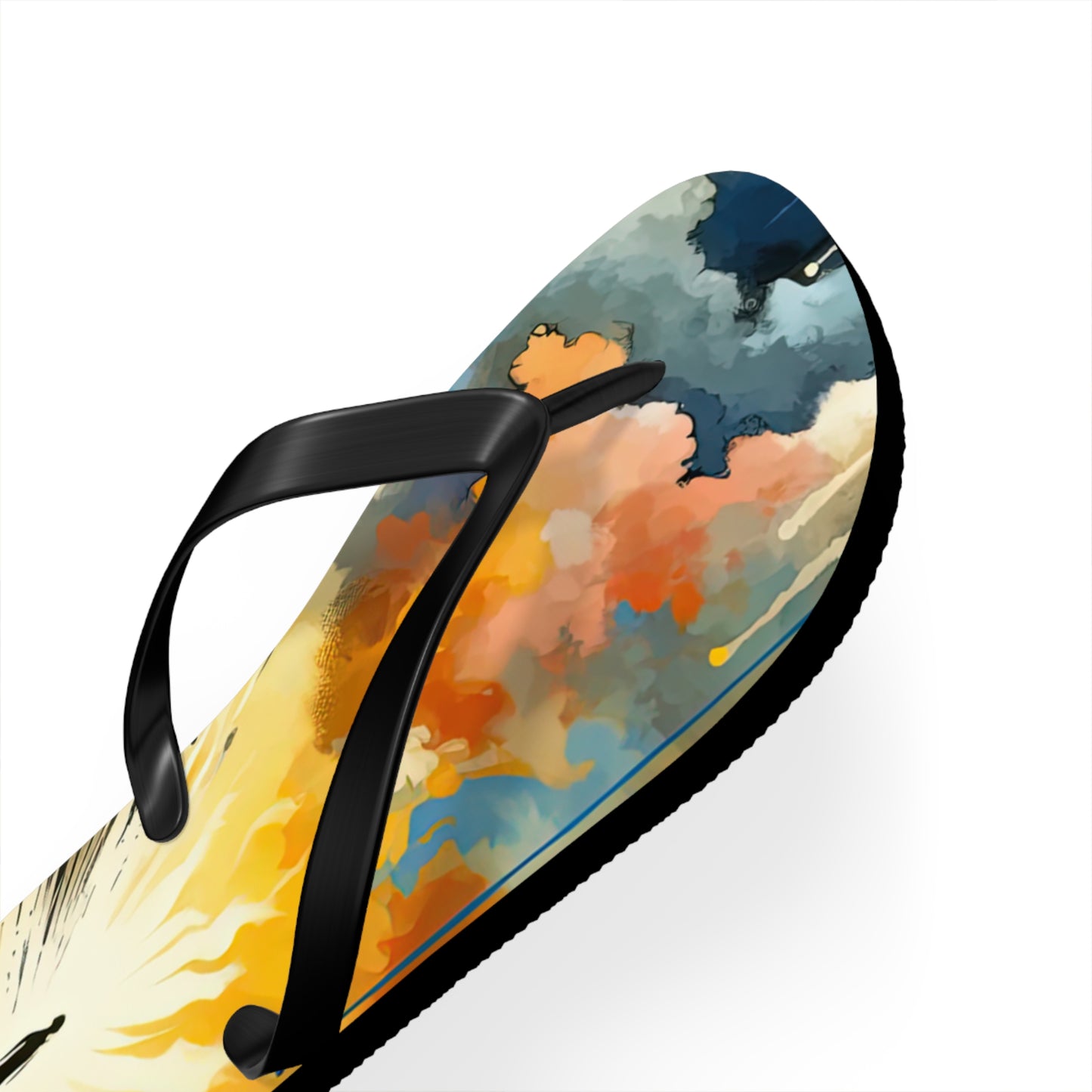 Intentional Awakening Reflection Flip Flops